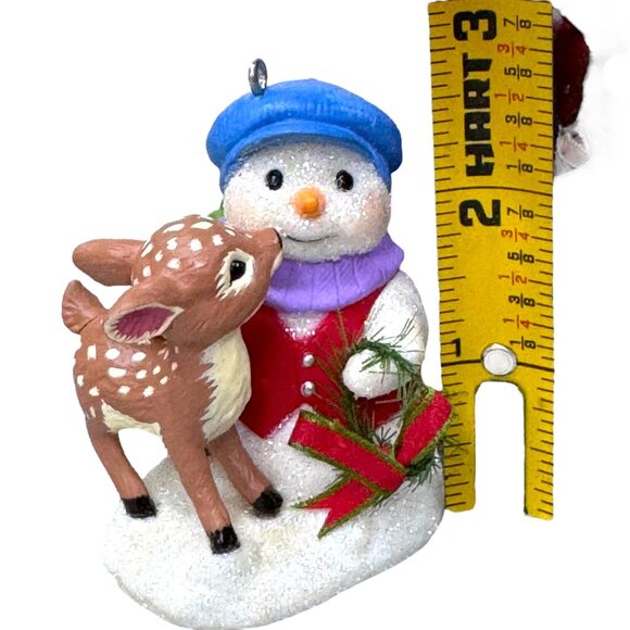 Hallmark Keepsake Snow Buddies Christmas Ornament Collection Set Lot 4 - Picture 2 of 10